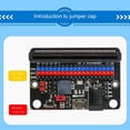 thumbnail image 3 of 2Pcs Expansion Board for Microbit GPIO Expansion Python IO:Bit 5V with on Board Passive Buzzer, 3 of 6