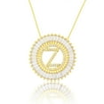 thumbnail image 1 of Collier Pendentif Alphabet A-Z Breloques Femme Chaîne Lettre Initiale, 1 of 9