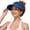 Blue, variant on Women's UPF 50+ UV Protection Sun Visor Hat, Wide Brim UV Protection Foldable Sports Cap, Lightweight Quick Dry
