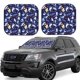 thumbnail image 1 of Balery Cute Shark Parasol para parabrisas de coche de 2 piezas | Parasol plegable para parabrisas delantero de coche para la mayoría de sedanes-Medium, 1 of 6