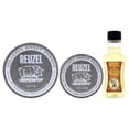 thumbnail image 2 of Juego de bolsas de viaje Extreme Holiday de Reuzel para Hombre: 3 piezas de Extreme Pomade Pig de 4 oz, Extreme Pomade Piglet de 1,3 oz y champú diario de 3,4 oz, 2 of 2