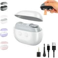 thumbnail image 1 of Vueeze EasyclipsSmart Nail Clipper,glosrity Automatic Electric Nail File,3 in 1 Electric Nail Trimmer and File,with Storage & Light for Seniors Thick Toenails,Rechargeable, 1 of 7