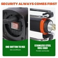 thumbnail image 2 of 1500W Hand Held Electric Power Concrete Vibrator,16000 RPM Portable Construction Insert Vibrator,Uses 14-3/4" Long Shaft Air Bubble Removal Leveling Tool, 2 of 7