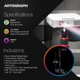 thumbnail image 4 of Proyector digital de arte HD Artograph Flare 500 con soporte, 4 of 9
