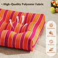 thumbnail image 4 of GVN Outdoor/Indoor Chair Pads, Seat Cushions,21 Inch x 21 Inch Patio Chair Seat Cushion Pads for Indoor and Outdoor-Orange, 4 of 9