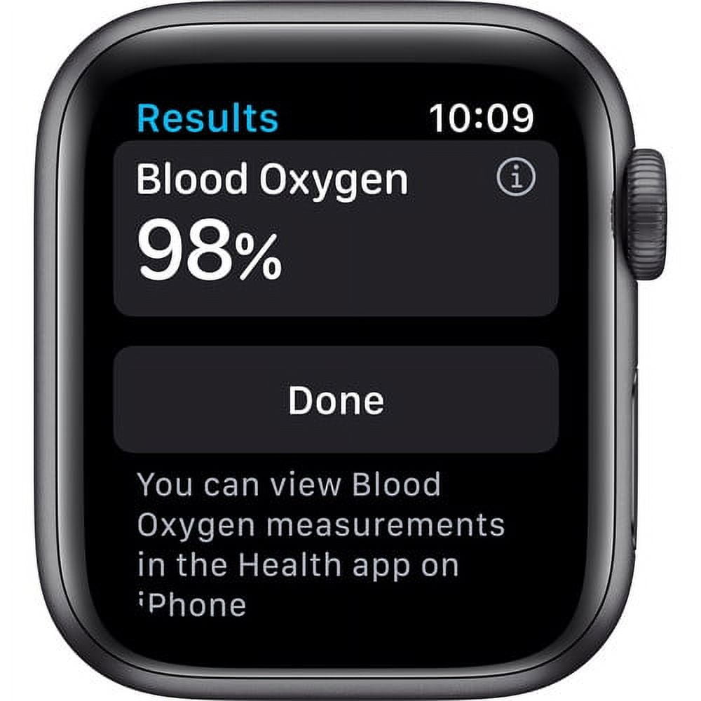 Premium Apple Watch Series 6 (GPS, 40mm) - Space Gray Aluminum Case with Black Band , 1, 1