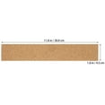 Zonh 2 Pcs Adhesive Cork Strips Bulletin Bar SelfAdhesive Board for Office Boards Walls Display