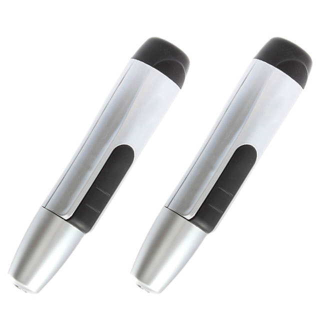 2X Travel Electric Wet/Dry Nose Ear Facial Face Hair Personal Trimmer Groomer Shaver Clipper Cleaner Remover Tool Set,2 x Hair Trimmer Shaver Clipper