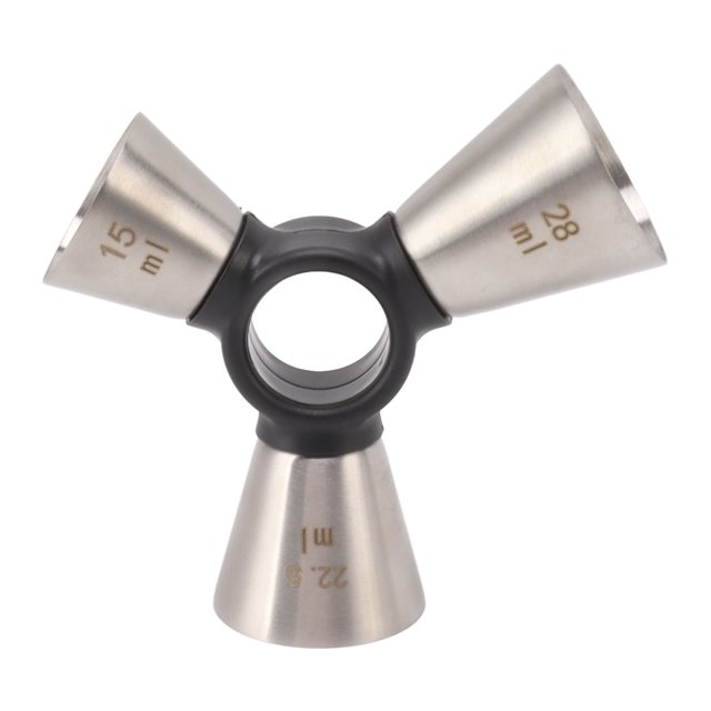 Wine Measuring Device,3 End Bar Measuring Wine Mixing Tools Bar Measuring Cup Ultimate Reliability