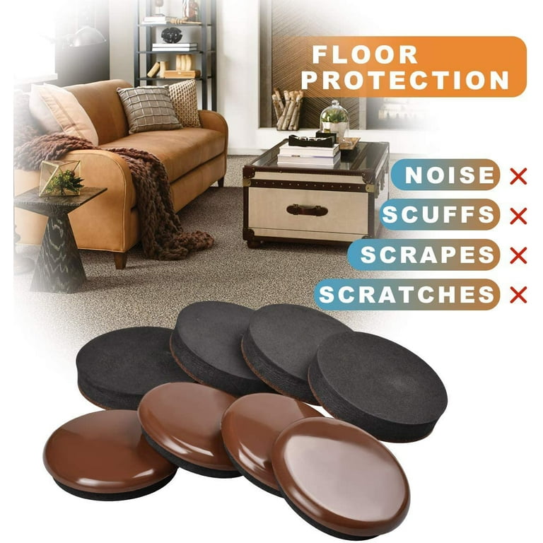 Reusable Large Furniture Movers Sliders for Carpet and Hardwood