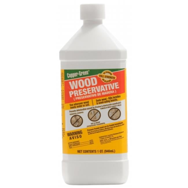Copper Green Flat Green OilBased Wood Preservative 1 qt