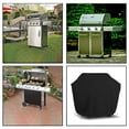 thumbnail image 3 of Covers & All BBQ Grill Cover, 18 Oz Heavy Duty Waterproof UV & Weather Resistant, Outdoor Cover with Air Vents & Drawstrings (58” Inches, Black), 3 of 7