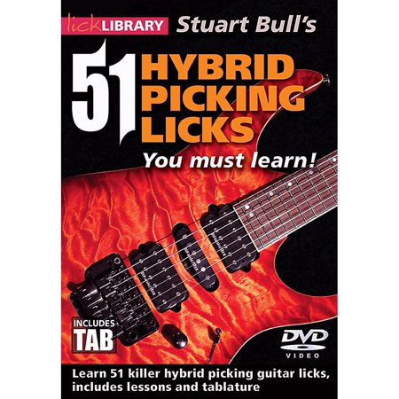 Lick Library: Stuart Bull's 51 Hybrid Picking Licks You Must Learn!