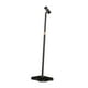 thumbnail image 2 of Soporte para secador de pelo giratorio de 360 ​​grados con base pesada, altura ajustable en el piso y Negro, 2 of 9