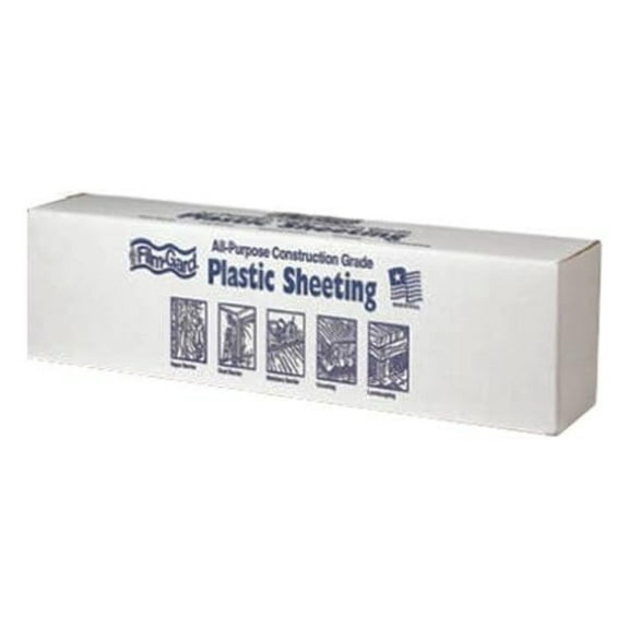 6ML CLR 20X100 20-by-100-Foot 6-Millimeter Clear Tyco Polyethylene Plastic Sheeting, No Size, No Color