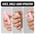 thumbnail image 2 of Guard Dog Security Packin' Heat, World’s Smallest Pepper Spray Self Defense for Women with Keychain Snap Clip, Push-Button Safety Cap, 1 pack, 2 of 7