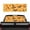 Bat Pumpkin, variant on HUIACONG Mountain Pickup Car Window Stickers Forests Rear Window Decal Full Window Coverage Truck Rear Windows Decals Perforated Windows Film Decal Suitable for Most Pickup Trucks