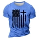 thumbnail image 1 of Camisetas de Manga Larga para Hombres Imprimir Casual Cuello Redondo Camiseta de Manga Corta, Camisetas de Manga Larga para Hombres Algodón, 1 of 4