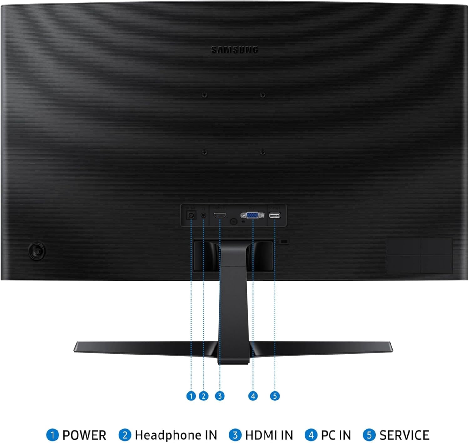 SAMSUNG Essential S3 27" FHD 100Hz 1800R Curved VA Monitor