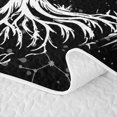 thumbnail image 5 of Erosebridal Tree Of Life Quilt Full,Bohemian Moon Sun Full Bedspread Sets For Girls,3 Pieces, 5 of 7