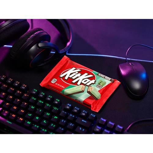 (4 pack) Kit Kat Duos Dark Chocolate Mint Wafer King Size, Candy Bar, 3 Oz - Pack of 2