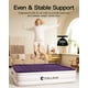 thumbnail image 4 of Colchón inflable doble CHILLSUN con bomba integrada de 550 libras, 4 of 8