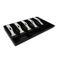 thumbnail image 4 of Mobutofu Multi-gird Cash Drawer Plastic Black Cash Register Box for Retail 1Pack, 4 of 8