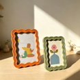 Printed Memory Frame with Waves Border for Desk Shelf and Dresser ...