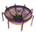 thumbnail image 7 of 2-Pack Halloween Spider Web Candy Baskets and Fruit Plates – Spacious, Durable, and Vibrant Party Serving Platters, 7 of 7