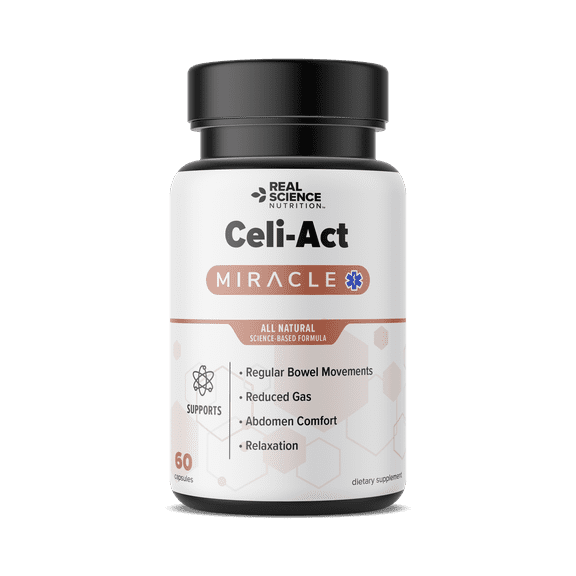 Celi-Act Miracle is a Natural Supplement to Support Stomach Discomfort and Digestive Health