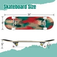 thumbnail image 2 of 31'' Complete Skateboard 7 Layer Canadian Maple Double Kick Deck Skateboards camouflage Skate Board for Beginner Adult Gifts, 2 of 5