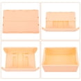 thumbnail image 3 of FELTECHELECTR Organizer Bins Collapsible Bins For Storage Orange PP Material 1Pack, 3 of 8