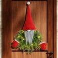 thumbnail image 4 of Injueey Guirnalda de Papá Noel colgante práctica para una fácil colocación decoración de de Papá Noel sin rostro navideño Kits de decoración para fiestas, 4 of 6
