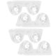thumbnail image 1 of TABLETREANDS 4Ud Para Muebles Adhesivas Con Resistente Para Uso En Cajas Y Estantes En Hogar, 1 of 8
