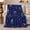 Candle Bow Pattern, variant on Festive Starry Sky Hanukkah Design Menorah Star Of, Festive Holiday Scene, Warm Flannel Blanket for Living Room and Reading Nook, Art Lovers Friendship Gift, Festive Home Decor