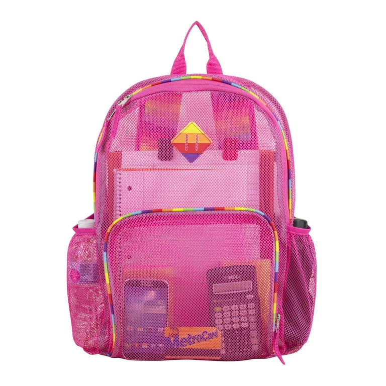 Eastsport Unisex Multi Purpose Mesh Backpack with Front Pocket English Rose Walmart