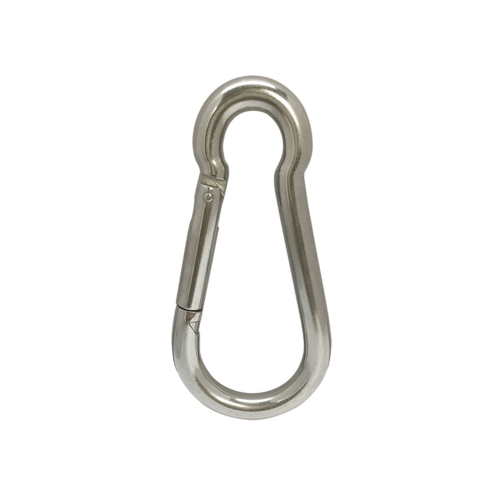 CONNEX DY270969 8 x 80mm Stainless Steel Carabiner CONNEX DY270969 8 x 80mm Stainless Steel Carabiner