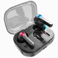 thumbnail image 1 of Auriculares inalámbricos TWS con Bluetooth 5.0, graves HiFi, impermeables, deportivos, para correr, gimnasio, casa y oficina., 1 of 8