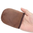 thumbnail image 3 of Self Tanning Mitt for Self Tan, Self Tanner Mitt for Application of Self Tanner, Flocking Self Tanner Mitten Lotion Applicator Small Sunless Tanner Mitt, Washable And Reusable (Brown), 3 of 6