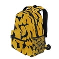 thumbnail image 3 of Backpack 16x11.4x6.9 Inches Fashion Backpack Shopping Travel Outing Backpack Cartoon Pretty Ginkgo Leaf, 3 of 9