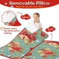 thumbnail image 3 of Pioneer Flower Floral Print Pattern Toddler Nap Mats for Kids Preschool,Sleeping Mat Bag or Kids,Toddler Sleeping Bag,Toddler Nap Mat or Daycare, 3 of 6