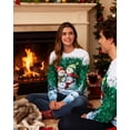 thumbnail image 4 of Aideaone Women Ugly Christmas Sweatshirt Long Sleeve Shirts Crew Neck Pullover, 4 of 7