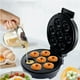 thumbnail image 4 of Mini máquina para hacer donas para vacaciones, apto para niños, desayuno o merienda, postres, etc., superficie antiadherente, hace 7 donas, negro JAMW Sencillez, 4 of 4