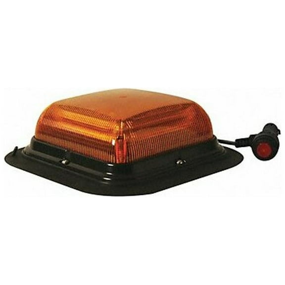 Ecco Beacon Light,Amber,Flashing EB7180A-VM