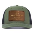 thumbnail image 4 of DIY Gorras de Camionero Ajustables Negra y Oliva Oscuro con Pegatinas Autoadhesivas, 4 of 8