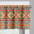 thumbnail image 3 of Ambesonne Colorful Valance Pack of 2, Folkloric Hispanic Motifs, 54"X12", Multicolor, 3 of 5