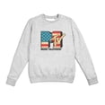 thumbnail image 2 of MTV Americana Logo Women's Crew Sweatshirt, 2 of 6