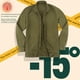 thumbnail image 5 of pstuiky Camisas de invierno de manga larga para hombre, Camisa tipo cárdigan informal de color liso y cálido para hombre, chaqueta, ropa de abrigo, blusa de manga larga con cuello vuelto s, 5 of 9