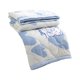 thumbnail image 2 of Manta refrescante para colchas de verano para cama o viajes - Colcha ligera y transpirable de poliéster AC con estampados florales, 39x59 pulgadas, 2 of 6