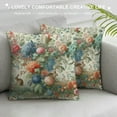 thumbnail image 3 of Shiartex Spring Pillow Covers Rabbit Bunny Pink Flower Sage Green Leaves Vintage Botanical Plants Easter Themed Print Decorative Throw Pillows Seasonal Pillow Cases Couch Bed Sofa Decor, 3 of 5